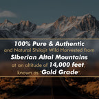 ALTAY MUMMIYO Shilajit Resin with Fulvic Acid & Trace Minerals