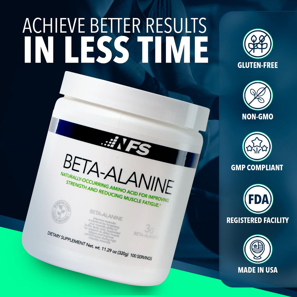 NF Sports Beta-Alanine Amino Acid Powder - 12 Ounce - image 4