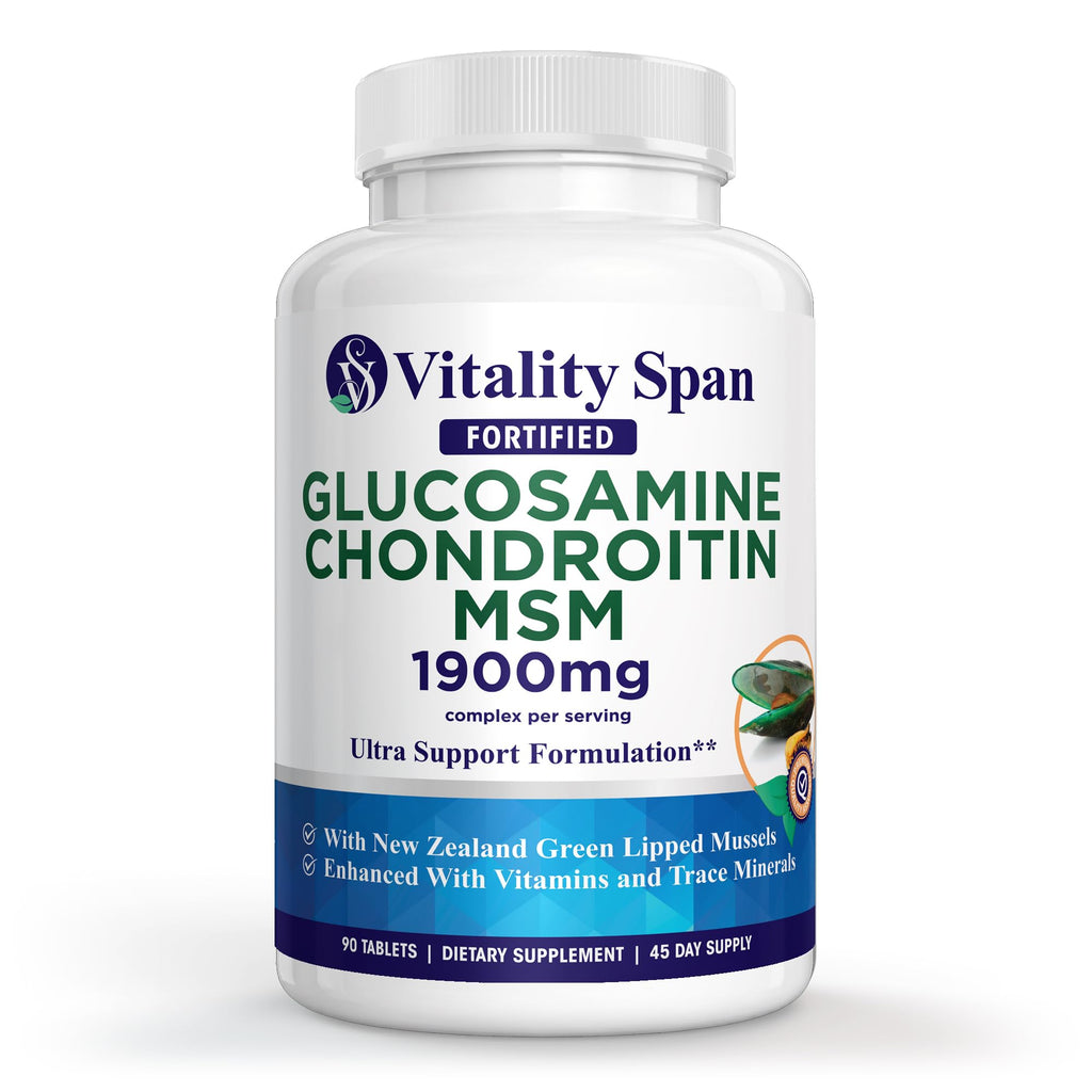 Vitality Span Glucosamine Chondroitin MSM Complex - 90 Tablets
