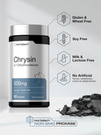 Horbäach Chrysin 500mg with Passion Flower - 60 Capsules - image 5
