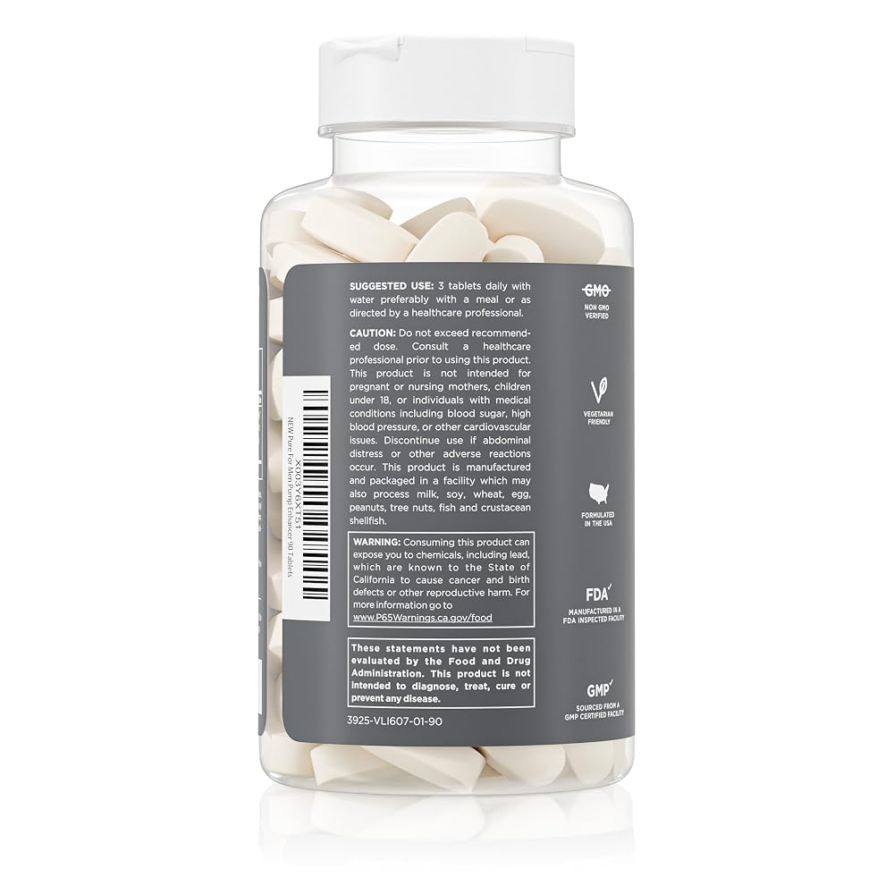 Pure for Men Pump Enhancer Pre-Workout Nitric Oxide Booster - 90 Capsules - image 3