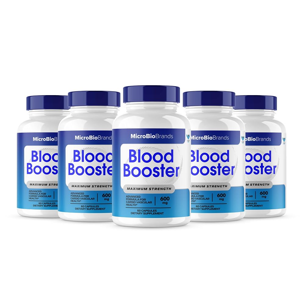 Vitamin Evo Microbio Blood Booster Natural Blood Flow Support - 300 Capsules