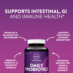 MRM Nutrition Daily Probiotics Intestinal & GI Health - 30 Capsules - image 4