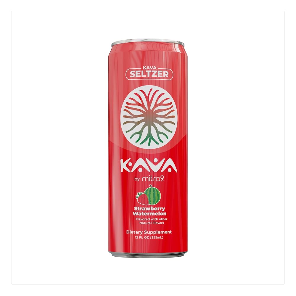 Mitra9 Strawberry Watermelon Sparkling Kava Drink