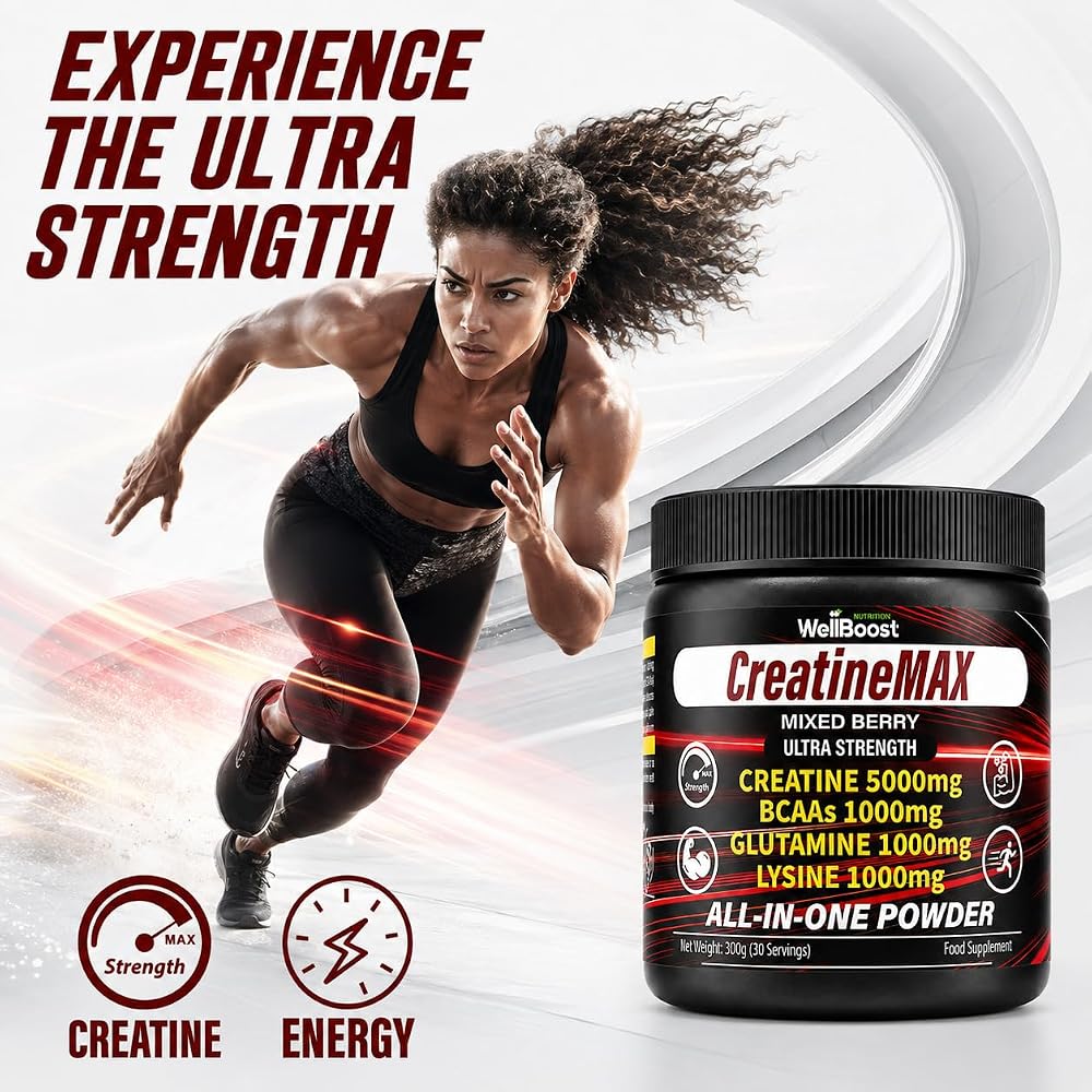 WellBoost CreatineMAX Powder Creatine Monohydrate - 300g - image 5