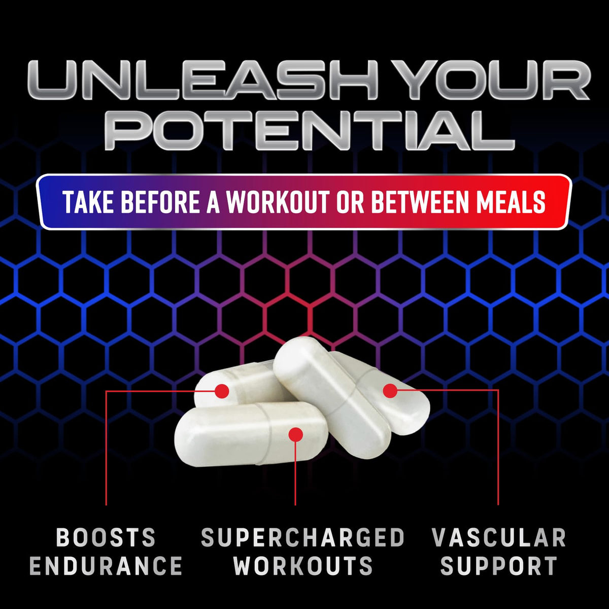 Nature's Nutrition Nitric Oxide Booster Extra Strength - 3X Strength