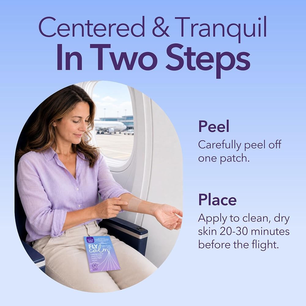 Laki Naturals Fly Calm Patch Fear of Flying Relief - 16 Count - image 5