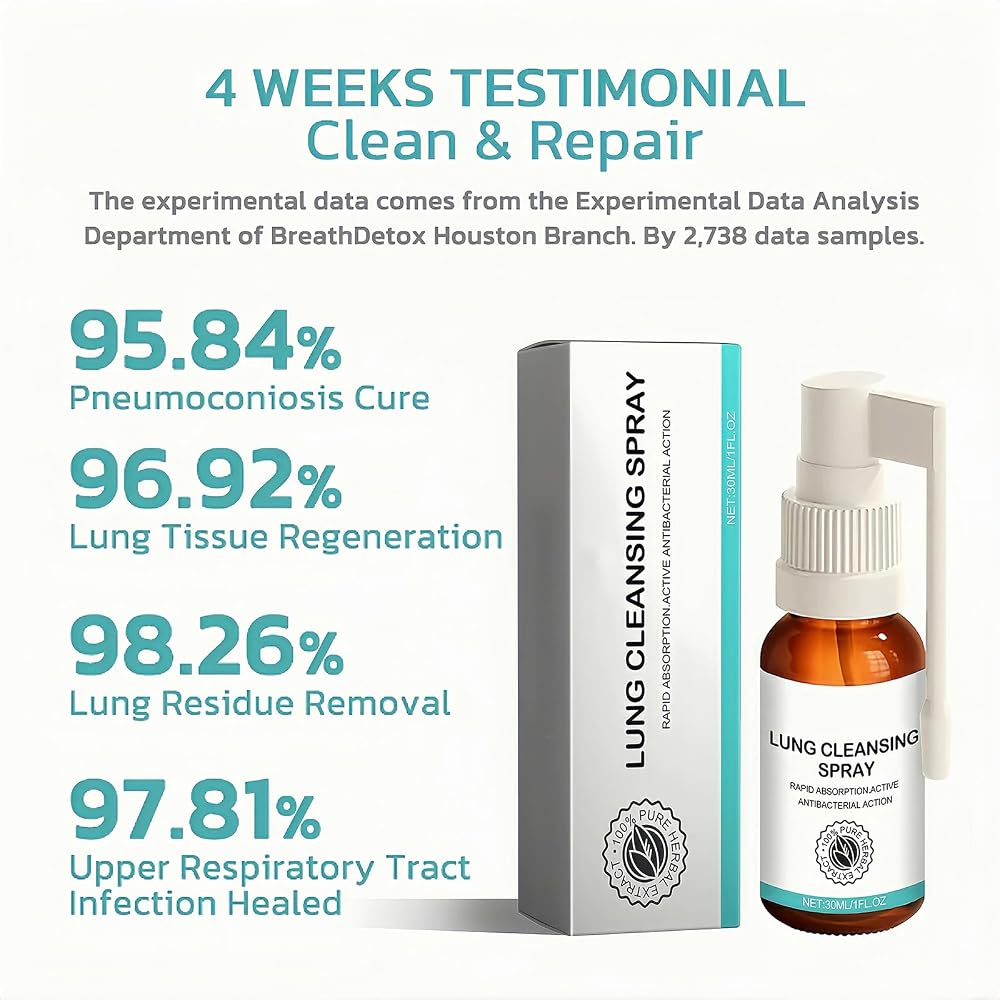 linpel Cleansing Spray Breath Easy -Herbal Oral Fresh Spray mullein