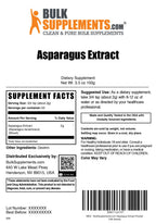 BulkSupplements.com Asparagus Extract Powder