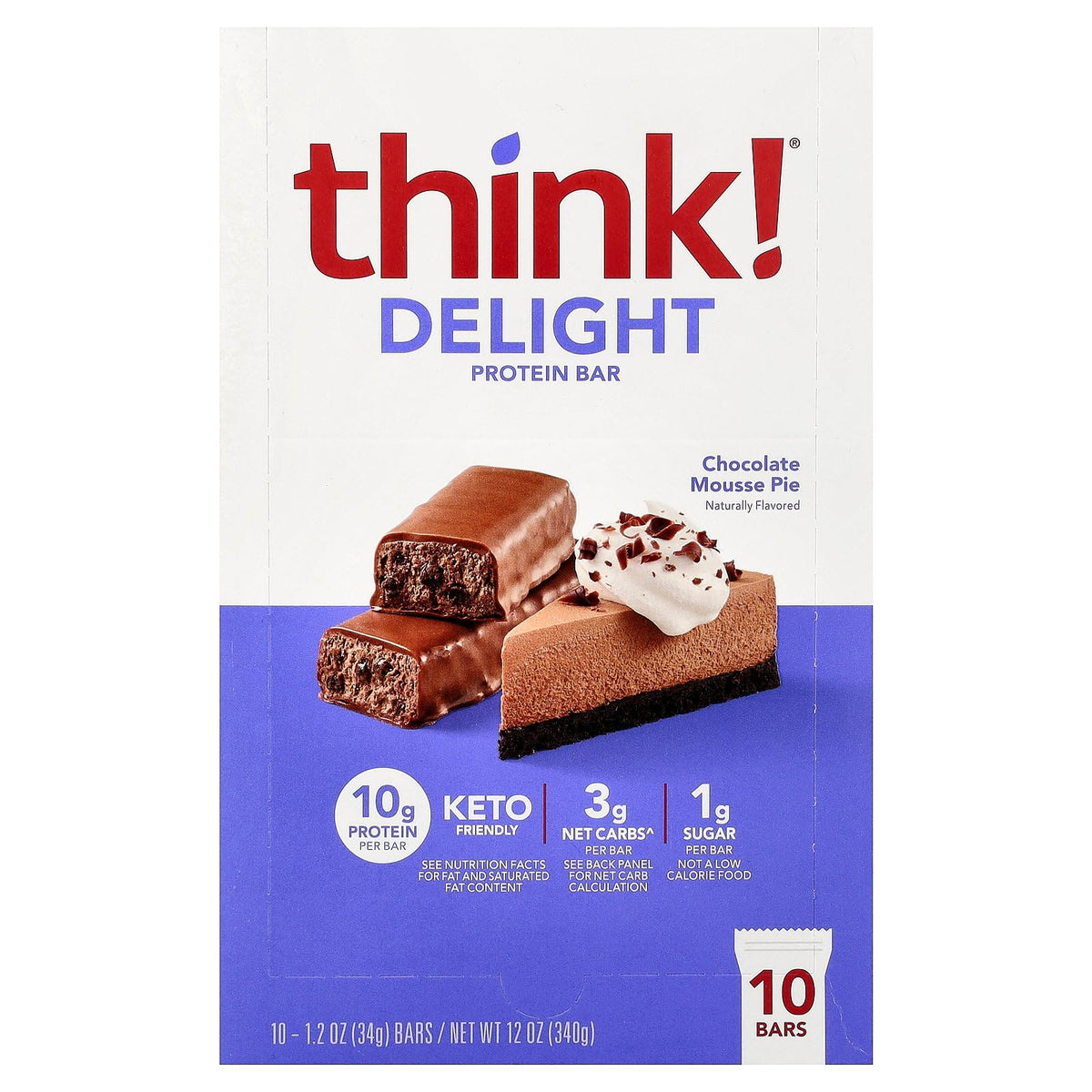 thinkThin think! Delight, Keto Protein Bars