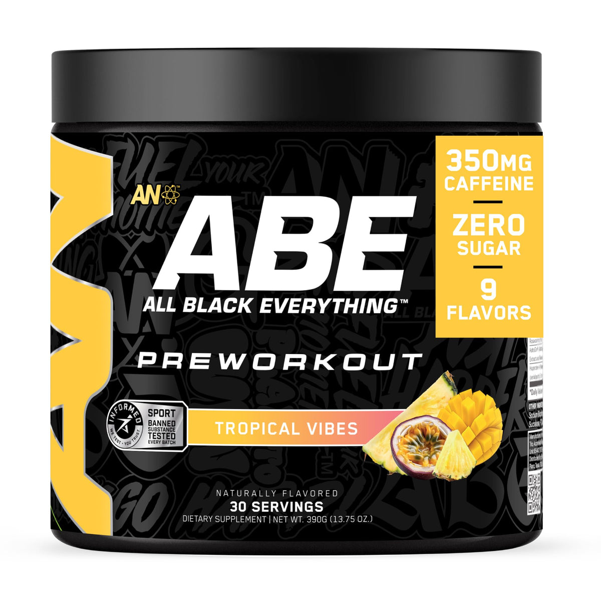 ABE all black everything All Black Everything Pre Workout Powder