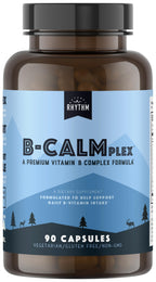 Natural Rhythm B-CALMplex B-Complex with Methylfolate & B12 - 90 Capsules