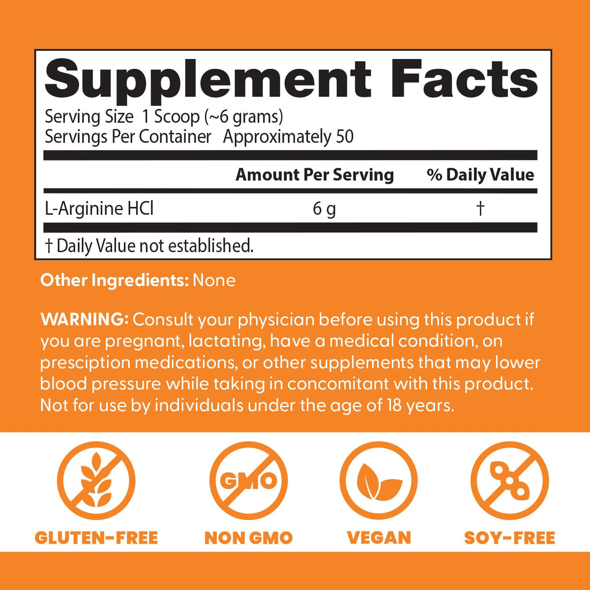 Doctor's BEST Pure L-Arginine Powder Blood Flow Support - 10.6 oz - image 3