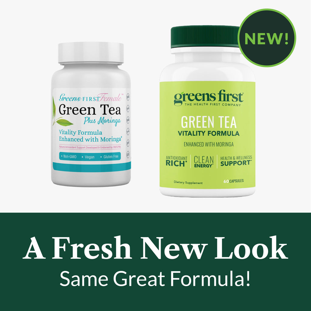 Greens First Green Tea Vitality Formula with Moringa - 60 Capsules - image 5
