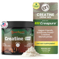 EarthNutri Creatine Monohydrate Powder for Strength - 50 Servings
