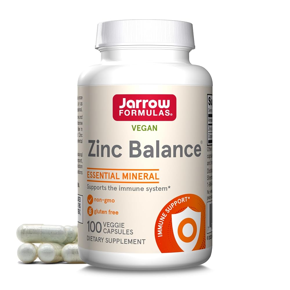 Jarrow Formulas Methyl B-12 & Folate Chewable Tablets + Zinc Balance - 200 Count - image 5