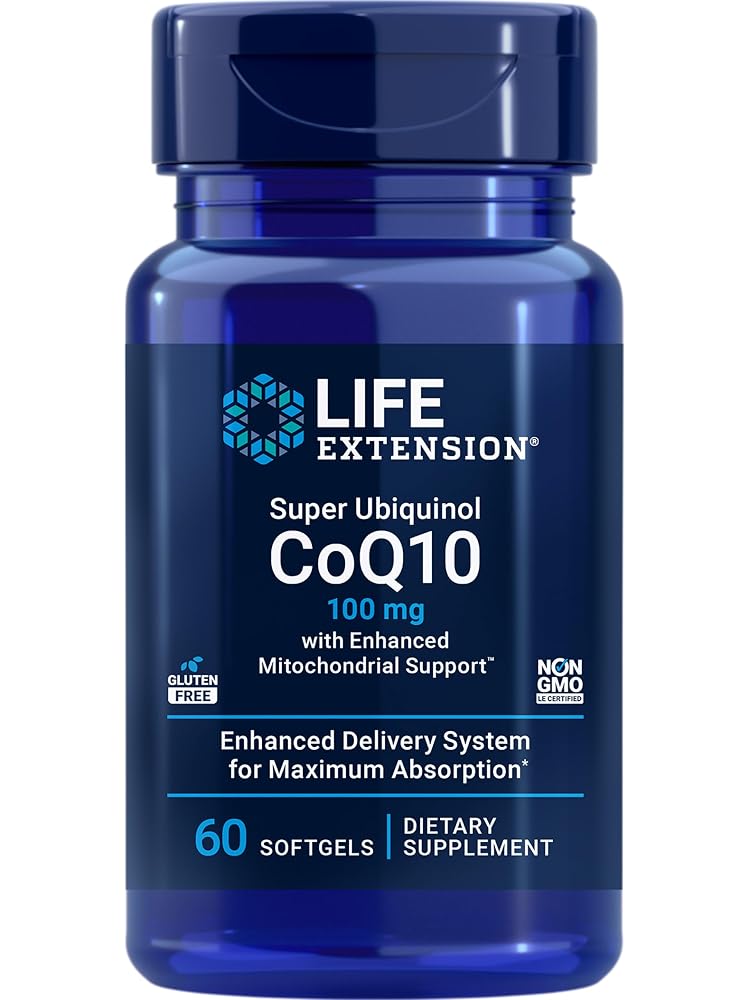 Life Extension Super Ubiquinol CoQ10 & Resveratrol Elite Bundle - 120 Capsules - image 2