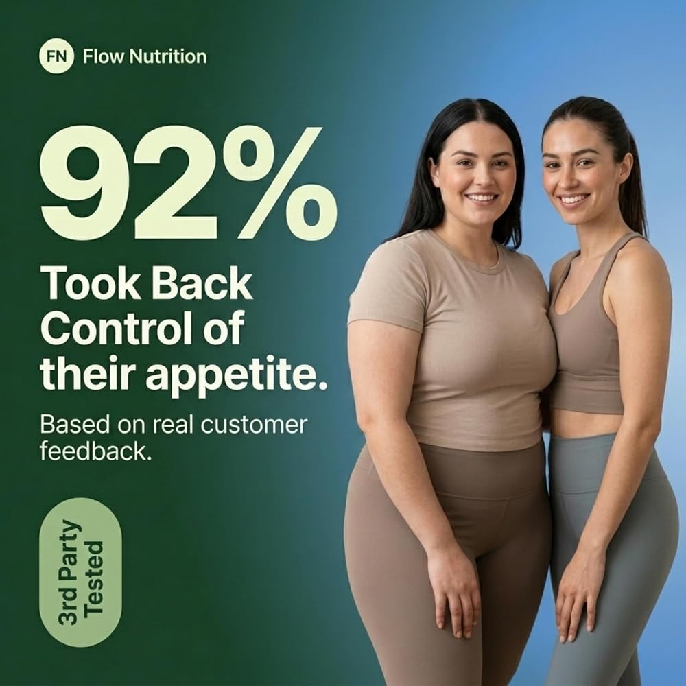 FLOWNUTRITION Natural Appetite Suppressant - 60 Vegetarian Capsules - image 3
