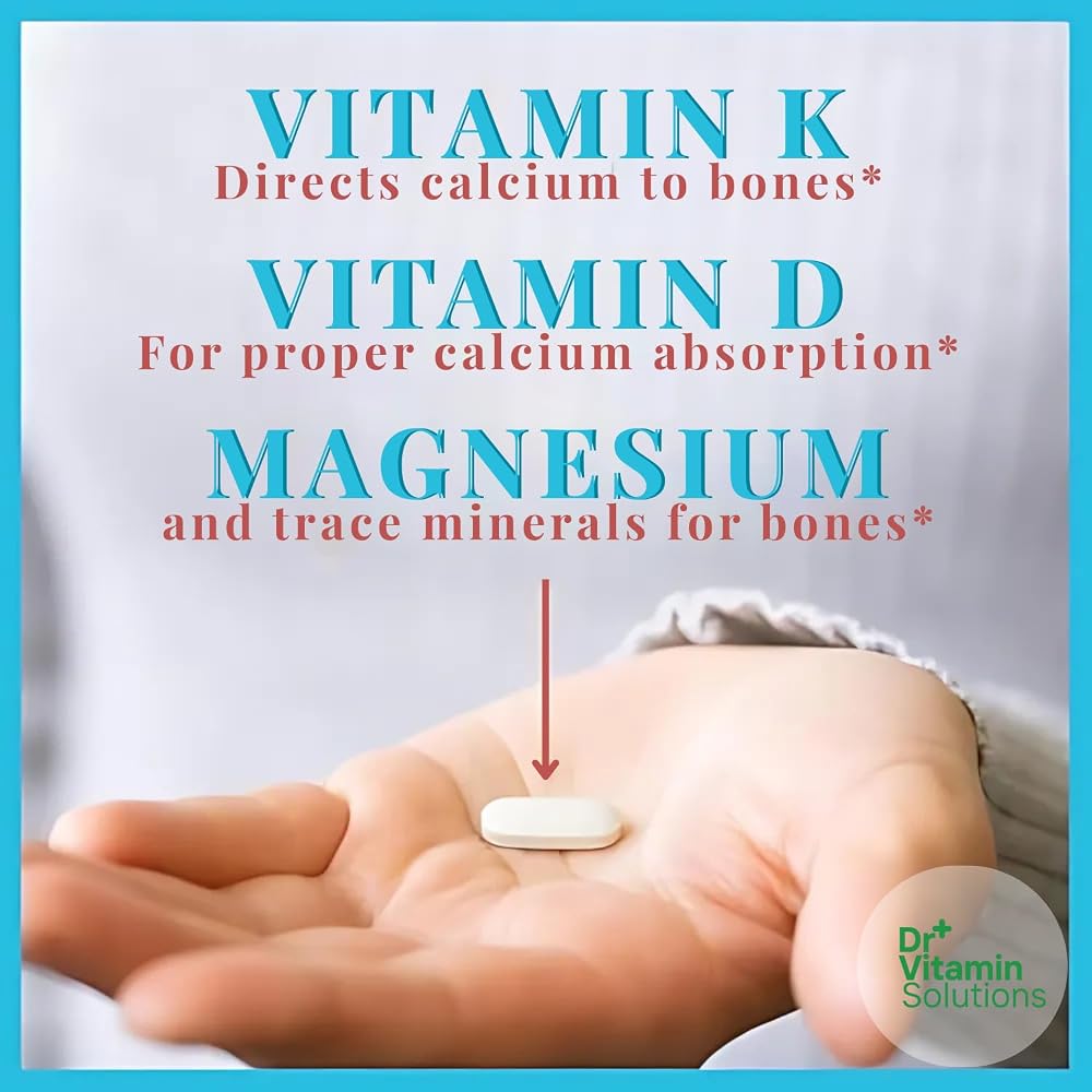 DR Vitamin Solutions Bone Health Max Calcium & Magnesium - 60 Tablets - image 7