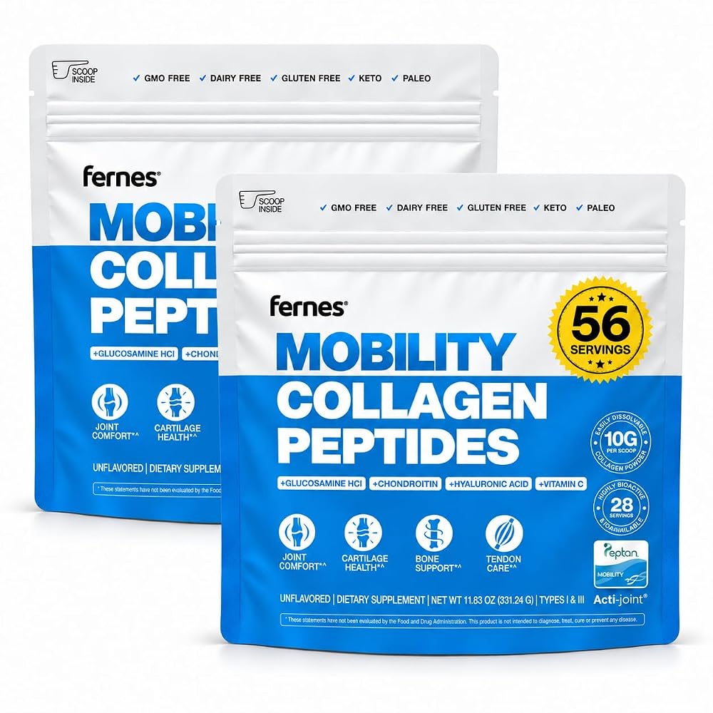 Fernes Mobility Collagen Peptides Powder with Glucosamine