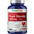 NusaPure Plant Sterols 1500mg Vegan - 180 Vegetarian Tablets
