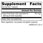 Source Naturals Royal Jelly 167 mg - 60 Capsules - image 2