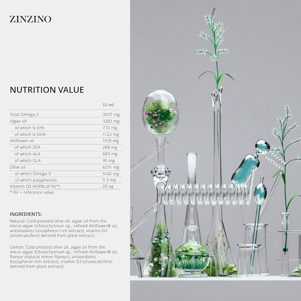 Zinzino BalanceOil+ Vegan Lemon - 300 ml - image 2