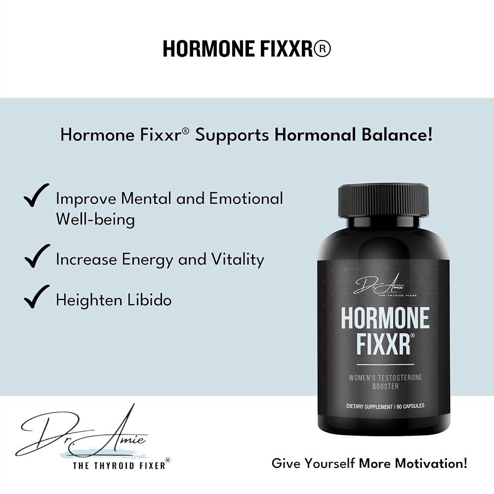 Fixxr Hormone Support by Dr. Amie Women's Formula - 90 Capsules - image 3