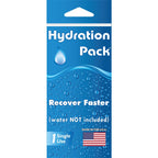 Potty Pack Hydration Pack Single Use Portable Electrolyte Replacement