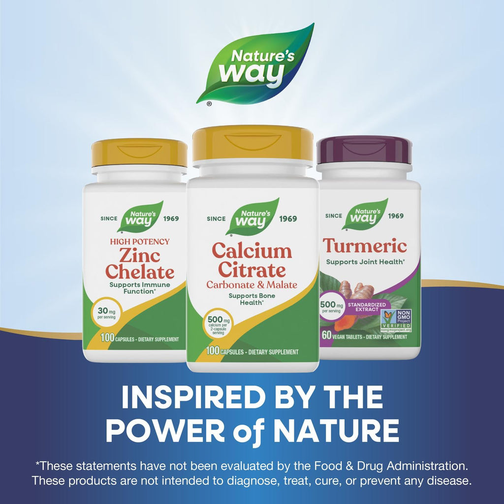 Nature's Way Calcium Citrate Complex, 500 mg per Serving