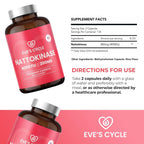 Eve's Cycle Nattokinase Supplement 4000 FU - 270 Capsules - image 6