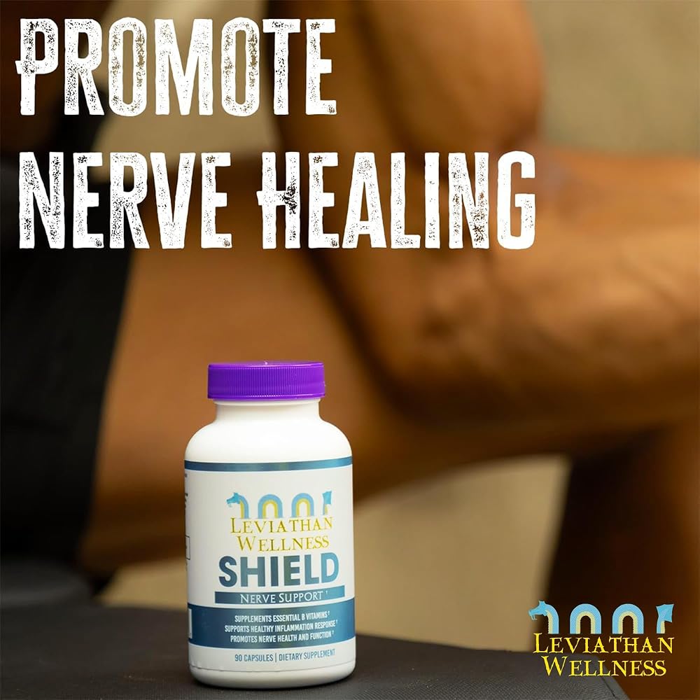 Leviathan Wellness Shield Nerve Health Support - 90 Capsules - image 3
