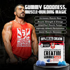 Old School Labs Creatine Monohydrate Gummies for Muscle & Strength