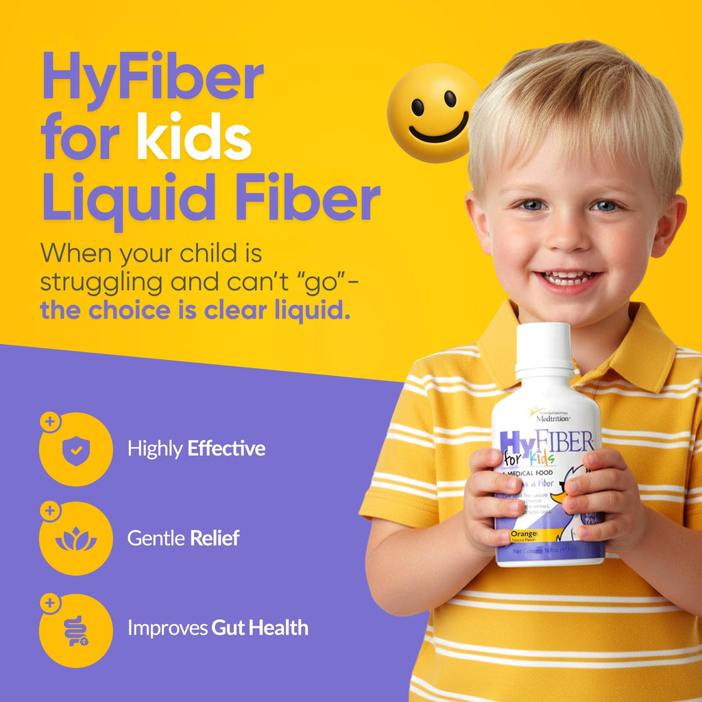 Medtrition HyFiber Liquid Fiber for Kids - 6 Bottles - image 2