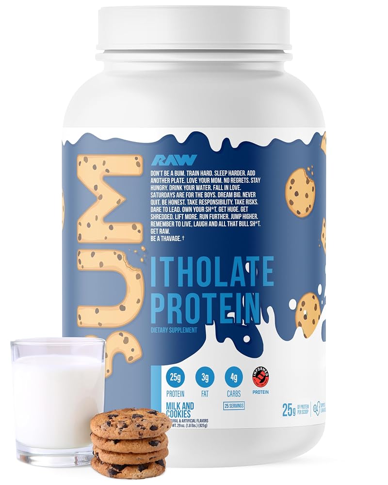 RAW CBUM Itholate Protein, Whey Isolate 1.7lbs
