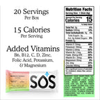 SOS Hydration Electrolyte Powder Sticks