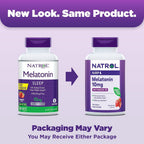 Natrol Melatonin 10mg & Biotin 10000mcg Fast Dissolve Bundle - image 3