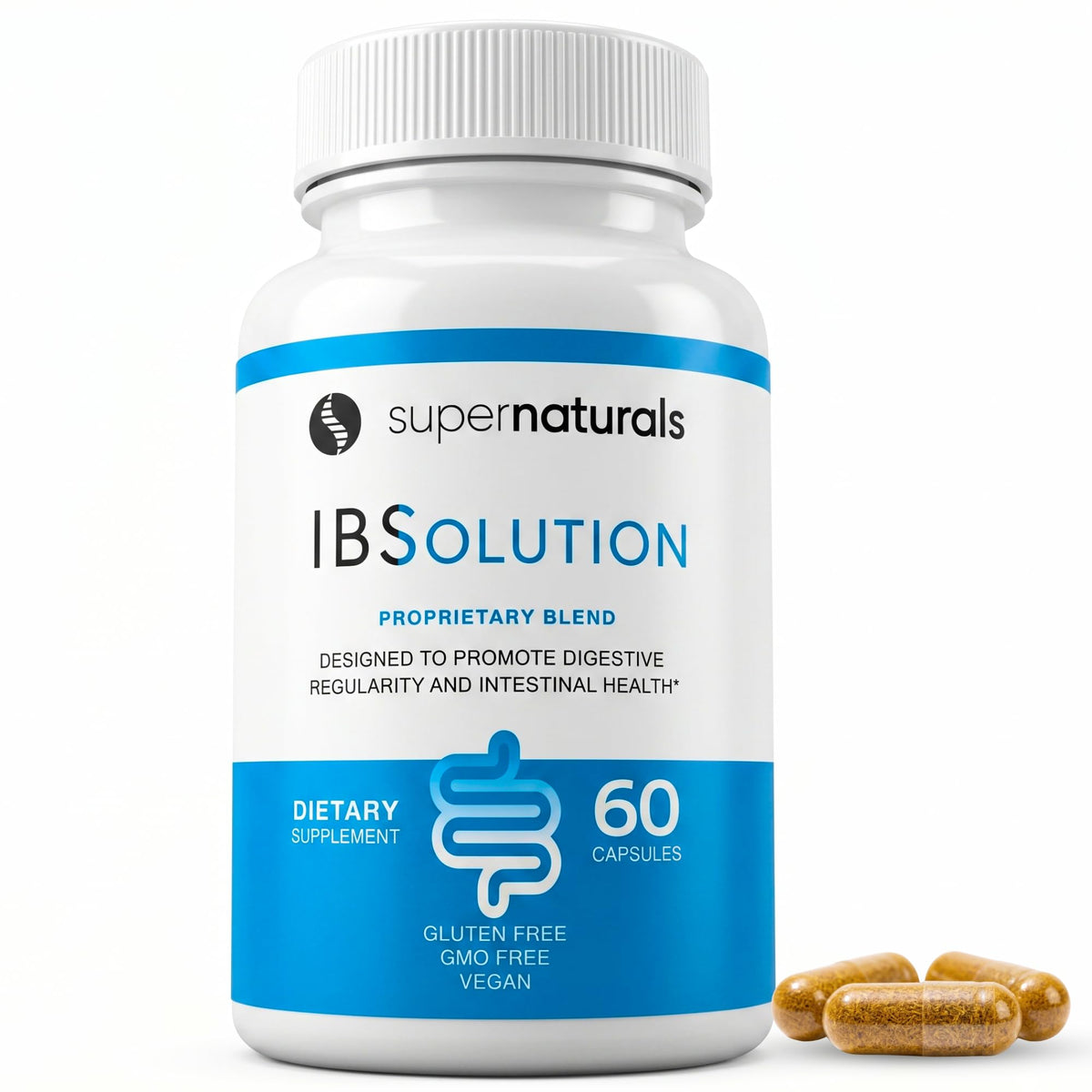 JLM Nutritionals SuperNaturals IBSolution Digestive Support - 60 Capsules