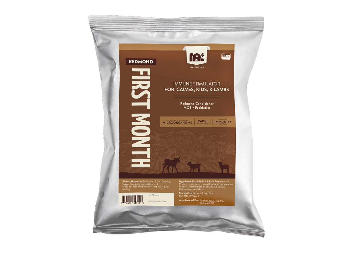 Redmond First Month Calf Direct Fed Microbials - Immune Stimulator