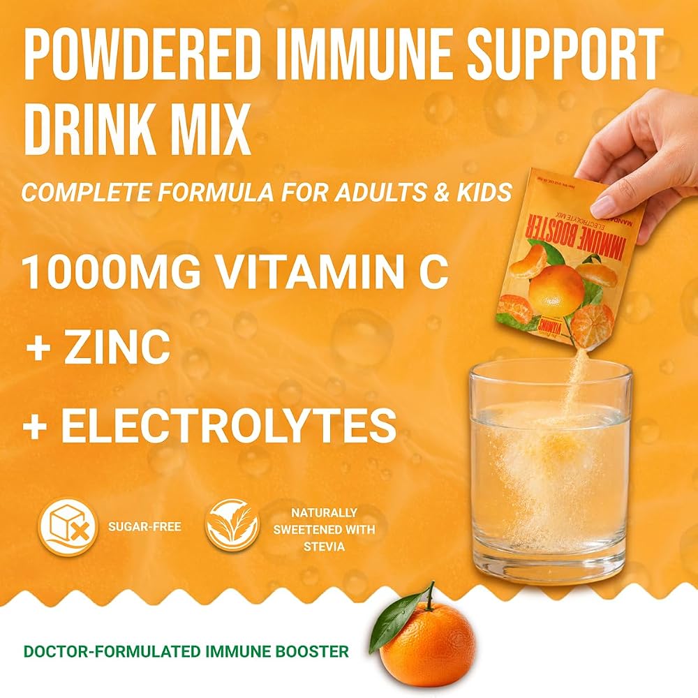 Dr. Price's Vitamins Immune Booster Vitamin C Powder - 30 Packets - image 3