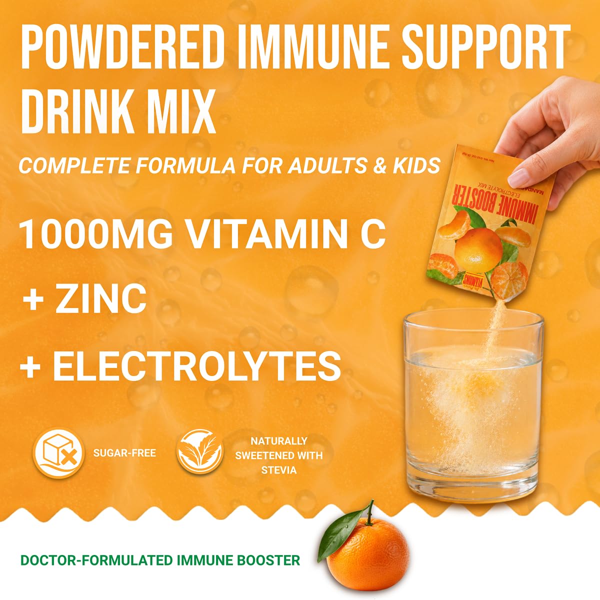 Dr. Price's Vitamins Immune Booster Vitamin C Powder - 30 Packets - image 3