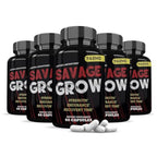 Justified Laboratories Savage Grow Testosterone Support - 60 Capsules