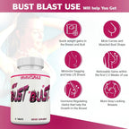 MINANATURALS Bust Blast Breast Enhancement - 60 Tablets - image 2