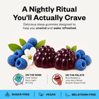 SuperMush Daily Sleep Gummies - Melatonin-Free Sleep Aid
