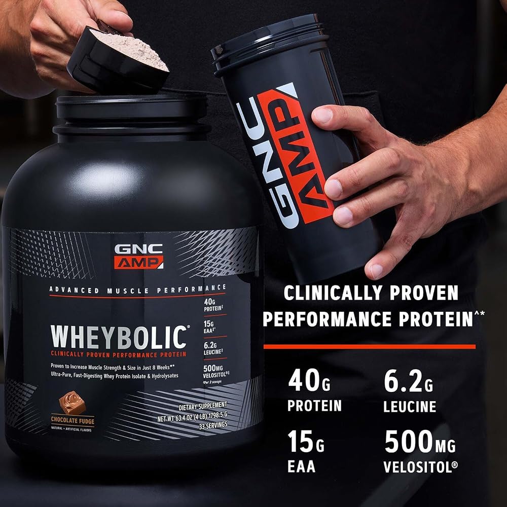 GNC AMP Wheybolic Clinically Proven Protein Powder
