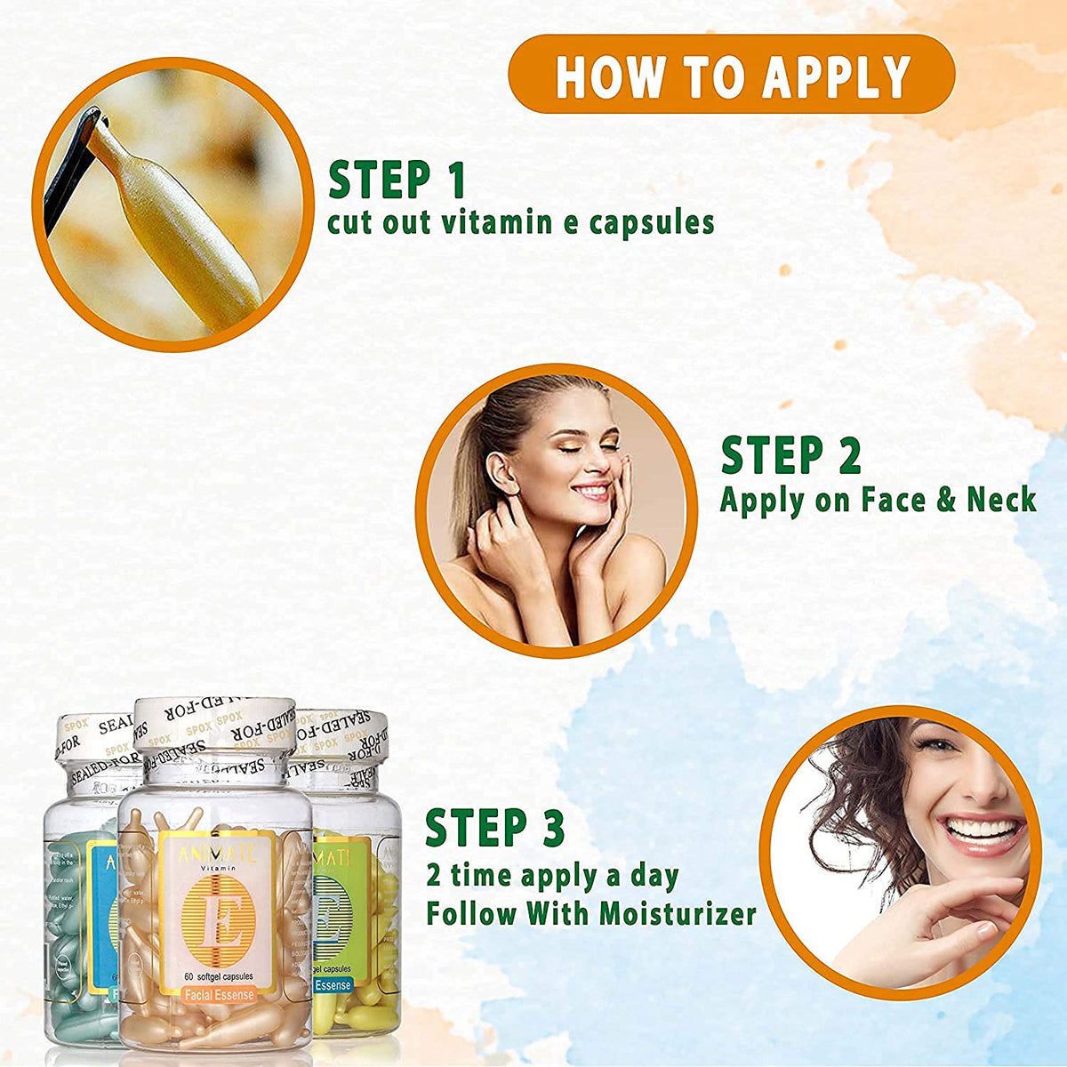 SEASOL Vitamin E Capsule for Face - 60 Capsules - image 4