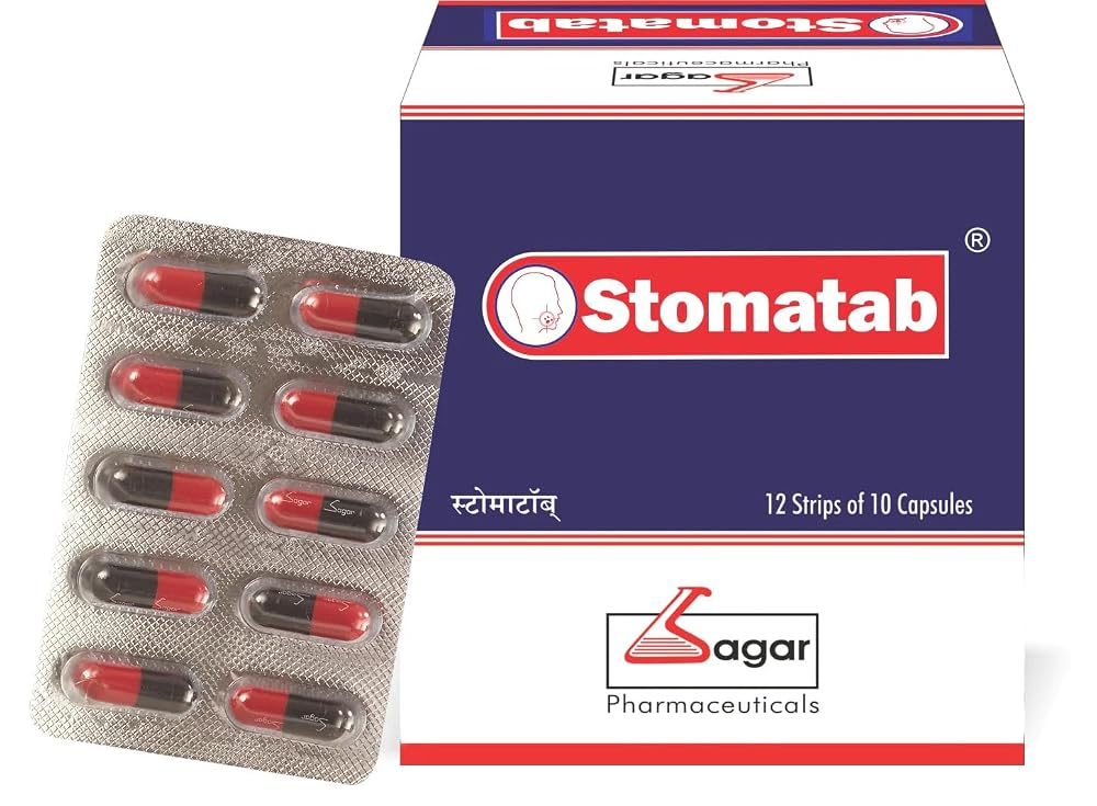 BPRL SAGAR Stomatab Herbal Capsules