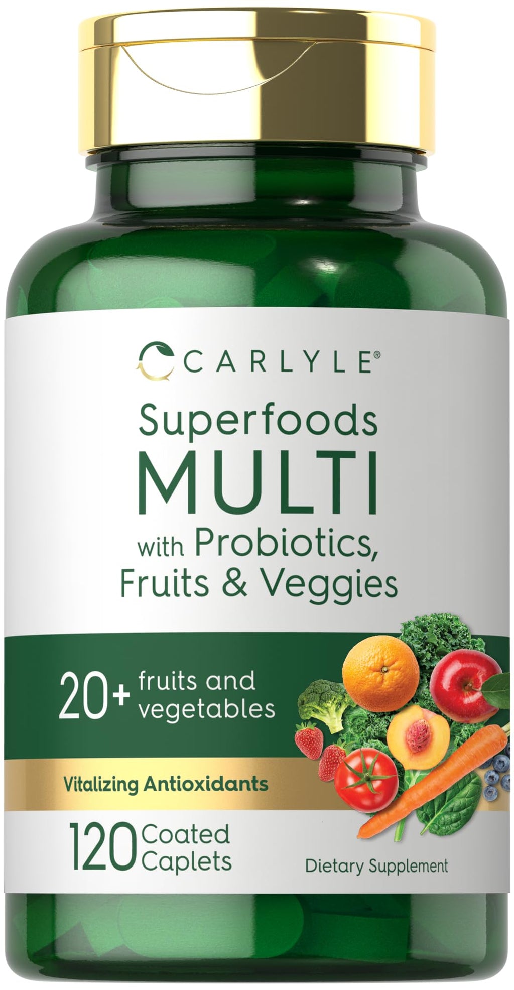 Carlyle Fruits and Veggies Supplement - 120 Caplets