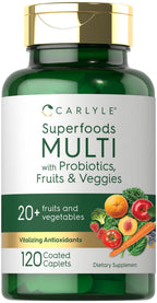 Carlyle Fruits and Veggies Supplement - 120 Caplets