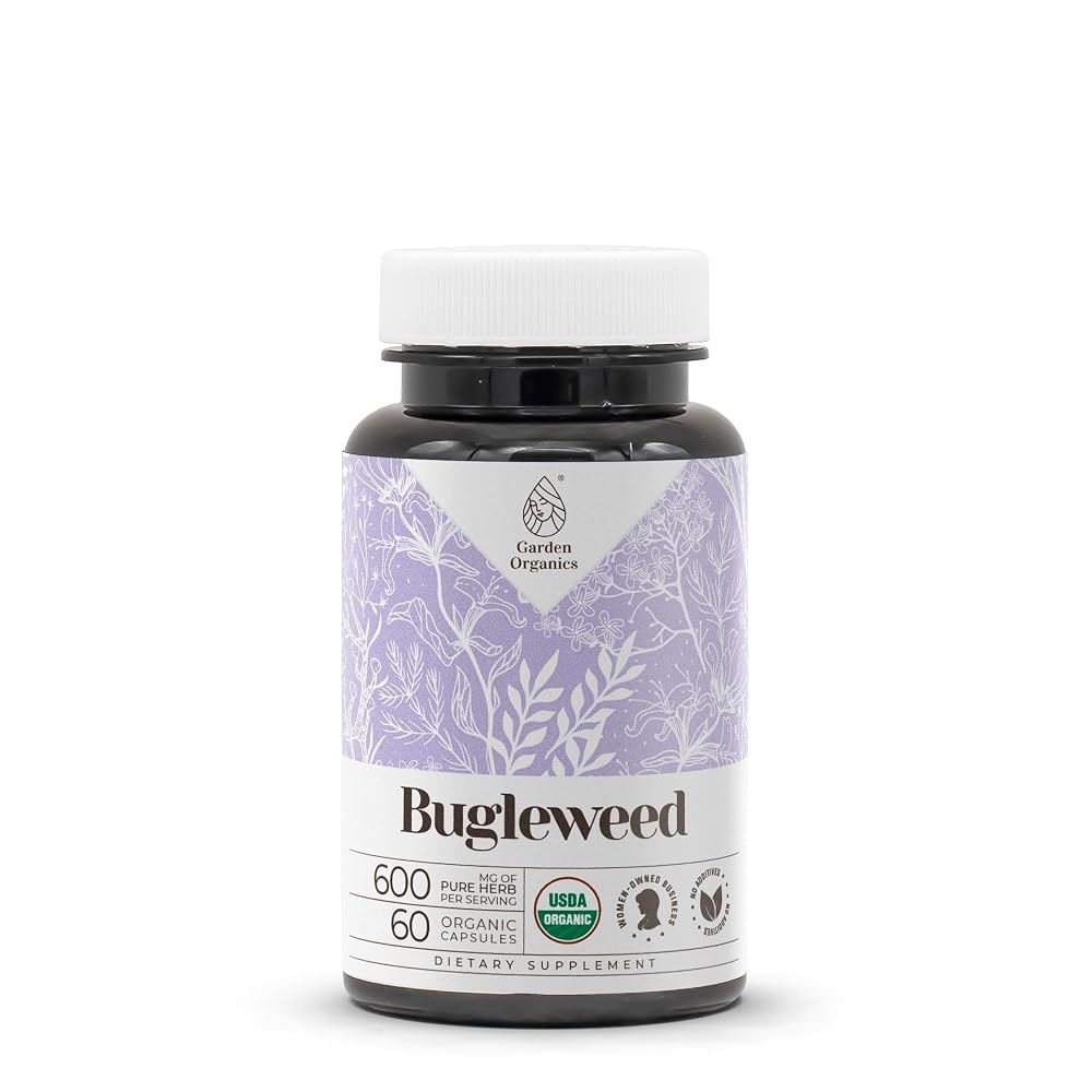 Garden Organics Bugleweed USDA Organic Capsules